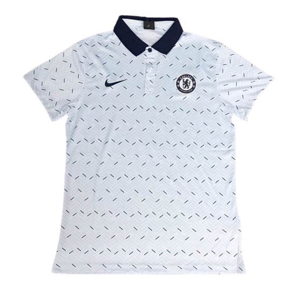 Polo Chelsea 2020-21 Blanc